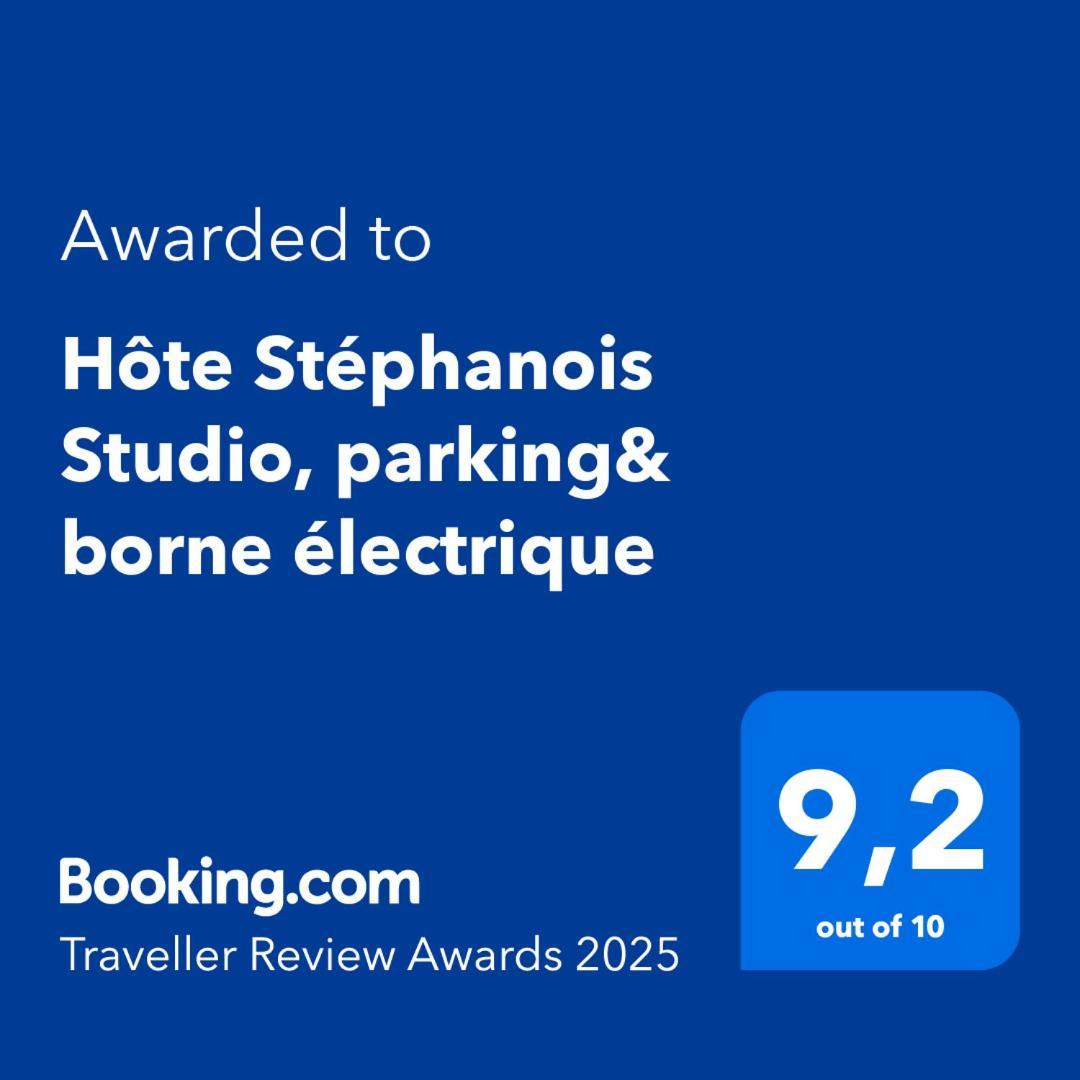 Hote Stephanois Studio, Parking& Borne Electrique Saint-Etienne  Exterior photo